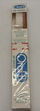 Vtg Oral B 60 Soft Peach Toothbrush End Rounded Bristle 4 Row Large Head 80  s