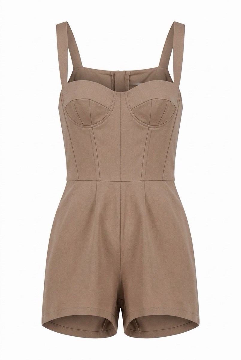 DIOR Khaki MINI Romper Shorts Jumpsuit FR34 | eBay
