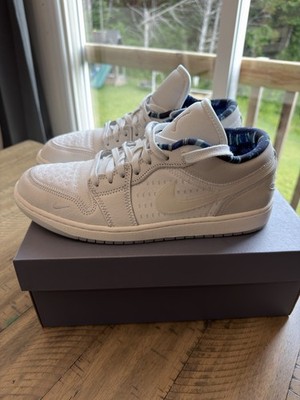 Air Jordan 1 Low SE Shoes Summit White Off White Sail Men's | Size 10.5