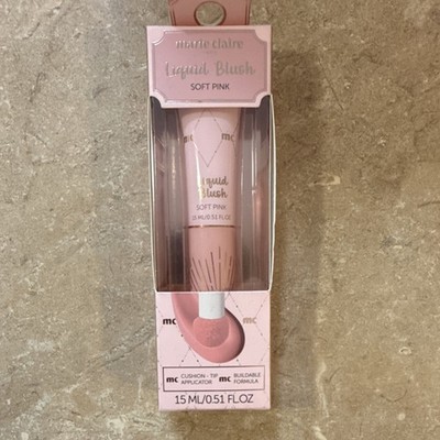 Marie Claire Liquid Blush Soft Pink 15ml Buildable Cushion-Tip Applicator