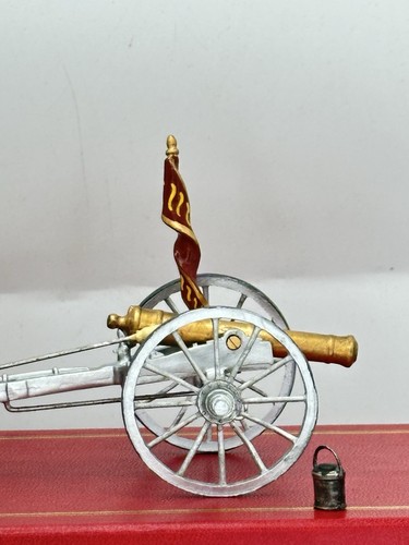 BRITAINS 00266 DELHI DURBAR GAEKWAR OF BARODAS GOLD GUN TOY SOLDIER FIGURE SET - Picture 5 of 17