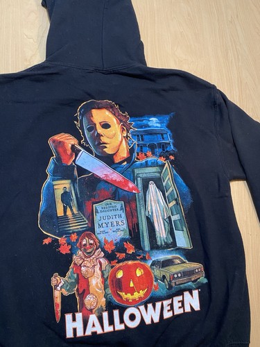 Universal Studios Halloween Horror Nights 2022 Pullover Sudadera con Capucha Med - Imagen 2 de 8