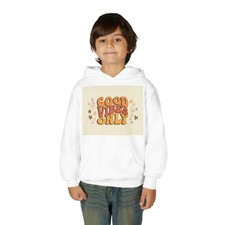 Good Vibes Only Youth Hoodie, Cool Kids Sweatshirt, Casual Gift, Everyday ...