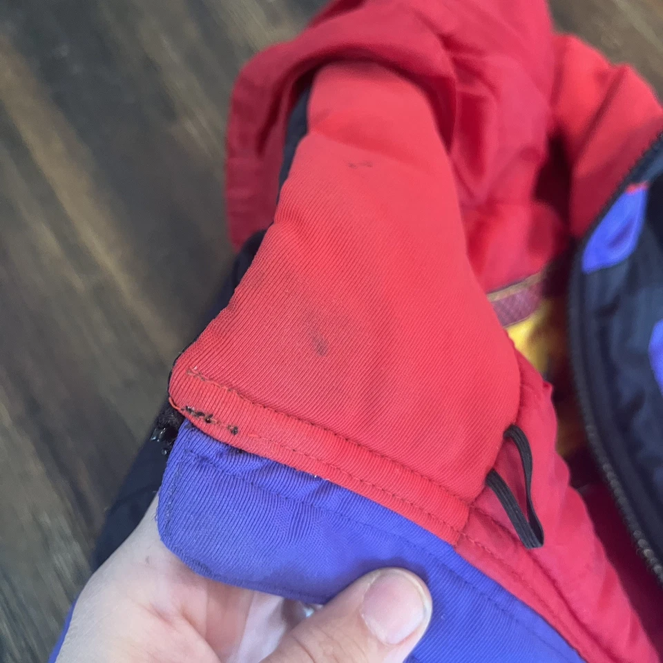 Traje de esquí Obermeyer para niños traje de nieve de una pieza babero de nieve Summit retro vintage talla 6 Foto 2 de 4