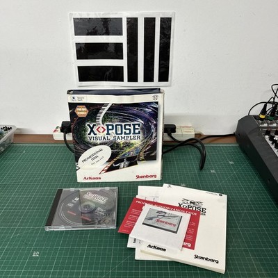 Vintage Steinberg X Pose Visual Sampler Werbekopie Software