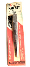 Nail Set 3/32” No. 7713 Vermont American USA Made Professional Quality Steel NOS