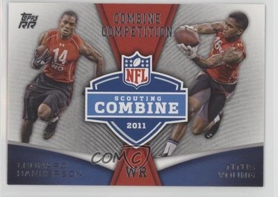 2011 Rising Rookies Combine Competition Titus Young Leonard Hankerson RC 2oj