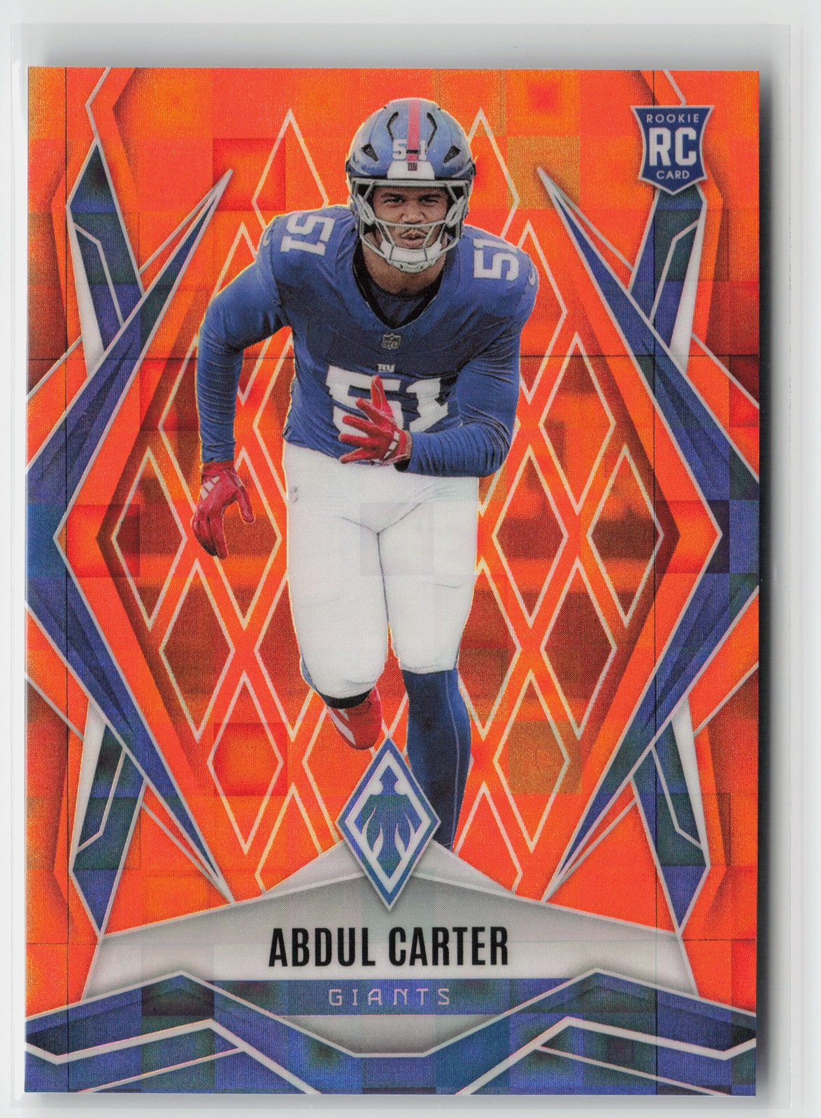 2025 Panini Phoenix #177 Abdul Carter Orange Pandora Prizm #/189