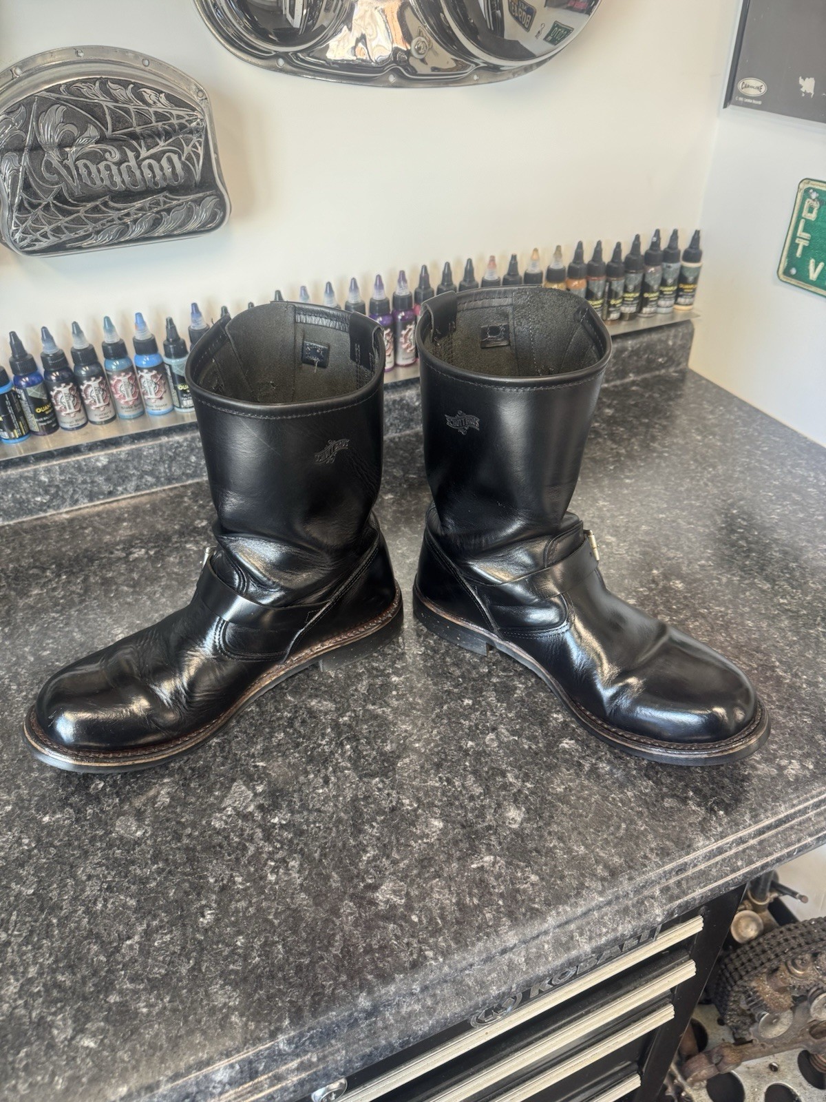 Schott engineer boots - image 3