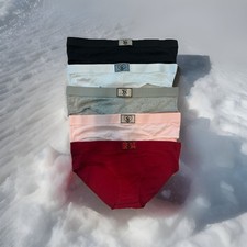 VICTORIA'S SECRET 5-Pack BLING HIPSTER Panties MEDIUM - NEW IN PACKAGING