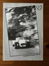 Caterham Super Seven 25 Years Sales Brochure 1982