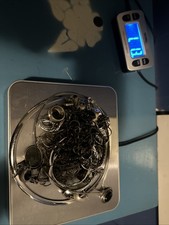 1 Lb /482 Grams 925 Sterling Silver Scrap Jewelry Lot With Unknown Stones