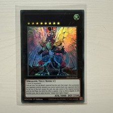 Yugioh Ultra Rare Galaxy Eyes Cipher Dragon DLCS-EN125 BLUE 1. Auflage