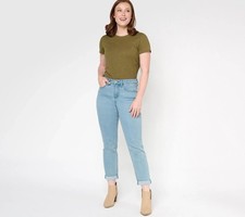 NYDJ Womens 16 Petite Denim Jeans Margot Girlfriend Kingston Pants A618009 New P