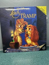 LADY AND THE TRAMP Walt Disney Animated Classic LASERDISC Stereo Edition Tested