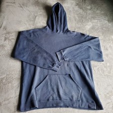 Vintage 80s Russell Athletic High Cotton Hoodie Sweatshirt Blank Mens XL USA