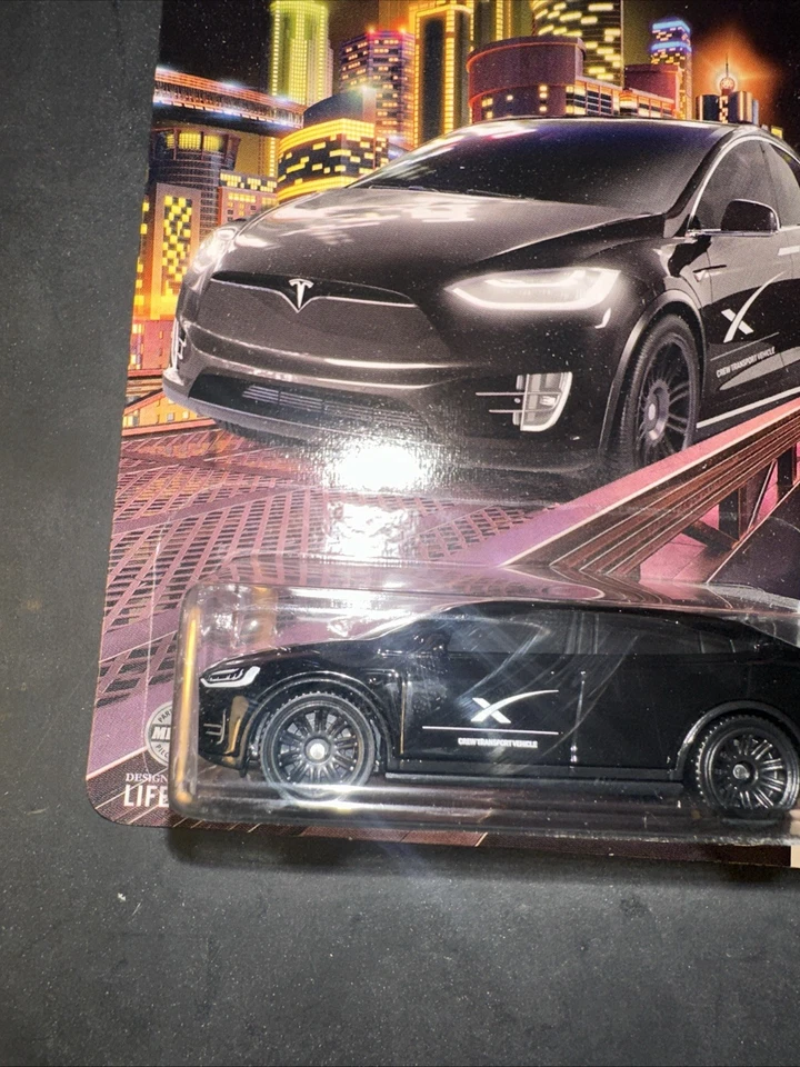2025 Matchbox Black Tesla Model X Space X Version 75 /100 - Image 4 of 4