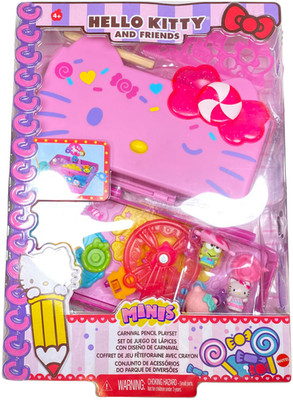 Hello Kitty and Friends Minis Carnival Pencil Box Playset