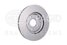 2x Bremsscheibe PRO High Carbon HELLA PAGID 8DD 355 133-771 für FORD PUMA J2K