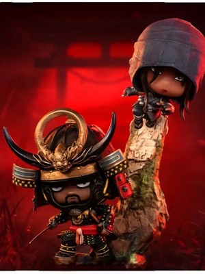 PUREARTS ASSASSIN CREED SHADOWS QLECTORS YASUKE & NAOE 6'' ACTION FIGURE