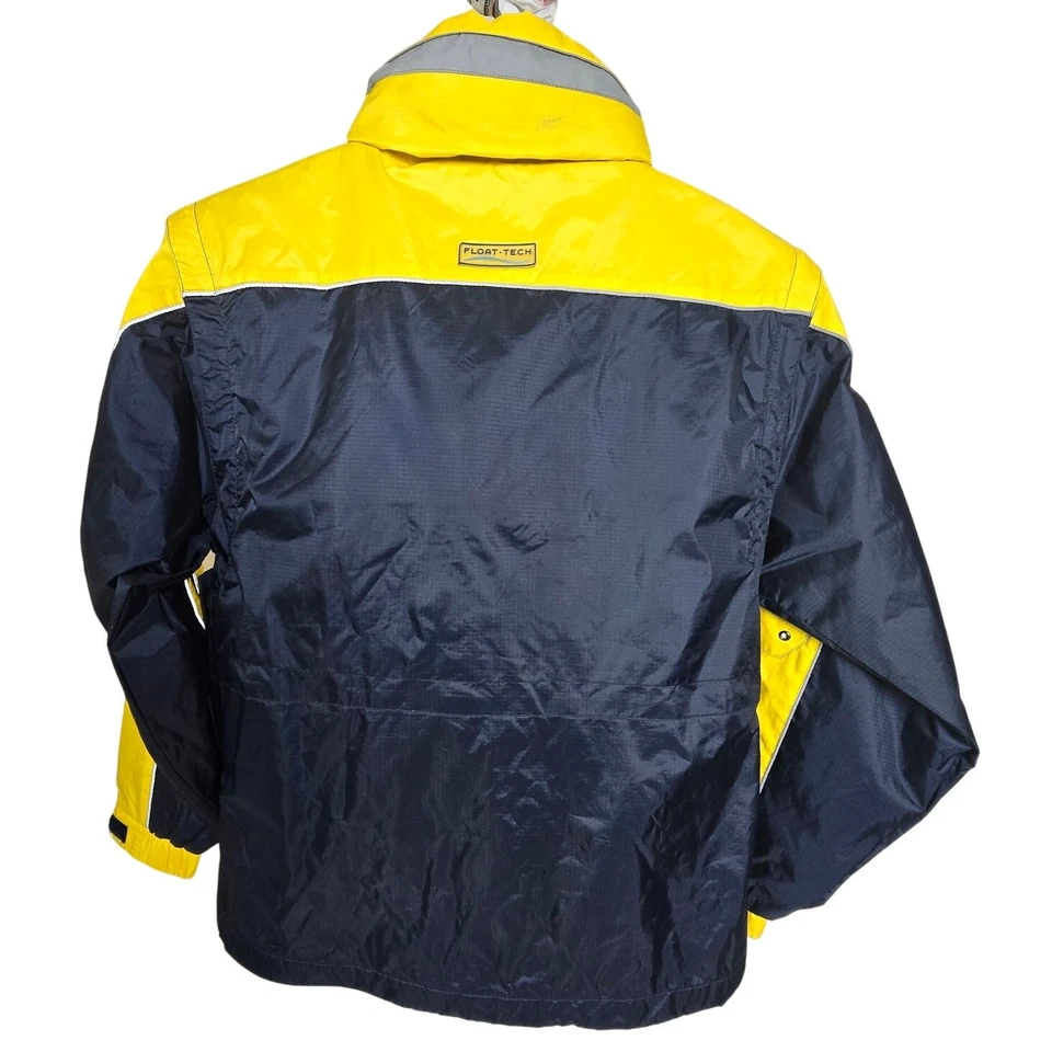 Float Tech Recreational Inflatable Jacket PFD Type Reflective w/ Hood Adult XS  - Image 2 of 4