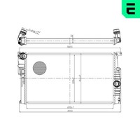 ERA MotorküHler WasserküHler 673124 FüR BMW 1Er F20 F21 3Er F30 F80 Touring F31