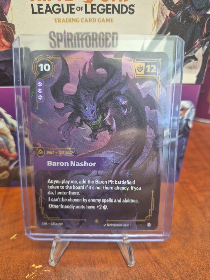 Riftbound TCG Baron Nashor (Alternate Art) - Unleashed 147a/219 English NM