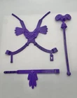 Vintage REPRO Skeletor Armor Set & Staff MOTU Masters of the Universe 1986 Part