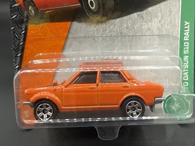 2016 Matchbox 70 DATSUN 510 RALLY orange very nice 94/125