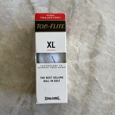 Top Flite XL High Trajectory Golf Balls-Box Of 3-Brand New In Box