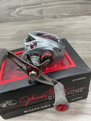 Bass Pro Shops Johnny Morris Platinum Signature LEFT Baitcast Reel