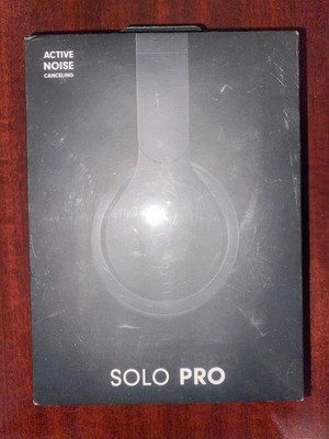 Beats Solo Pro Wireless Bluetooth Noise Cancelling Headphones Black