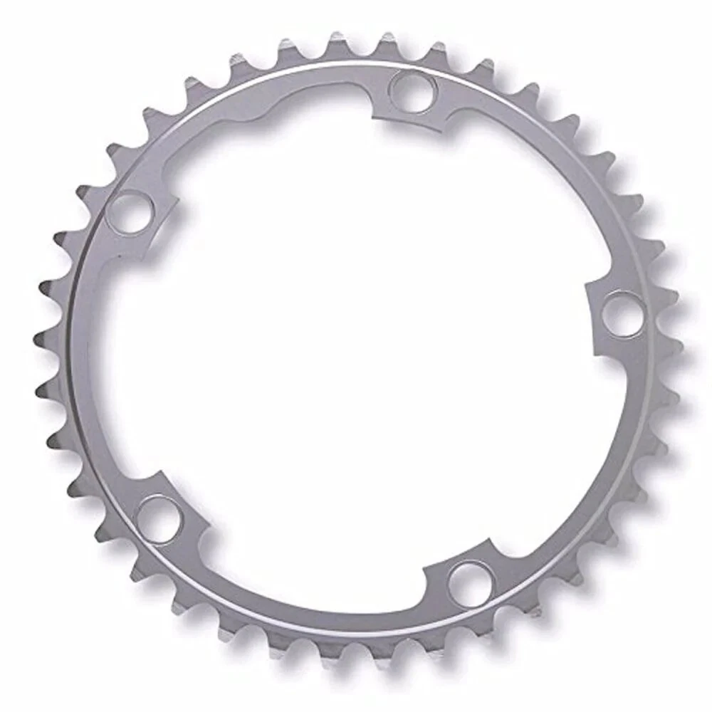 Vintage STRONGLIGHT BCD 94 Chainring 44 teeth grey