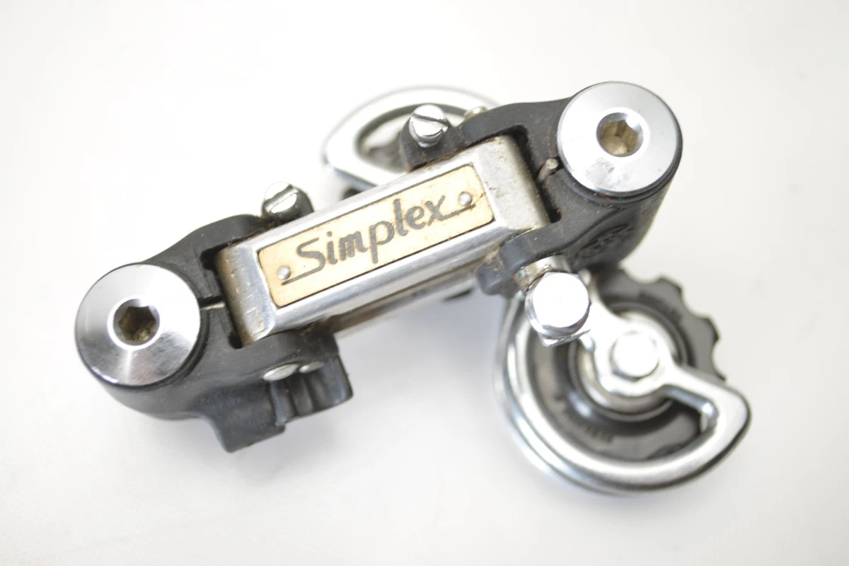 Ancien dérailleur arrière Simplex SJ810 PEUGEOT LONG cage Eroica SX