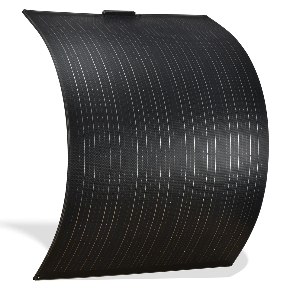 500W Flexible Full Black Solar Panel 12V Mono RV Caravan Camping Charging Power - image 2 of 4