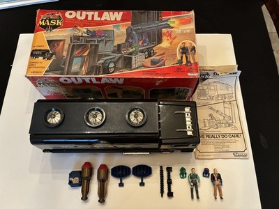 1986 Outlaw w/ Box Vintage M.A.S.K Kenner MASK Vehicle near complete Nice!