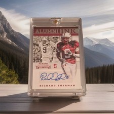 RICHARD SHERMAN Rookie Auto Panini 2015 Contenders Draft Picks Alumni Ink Stanfo