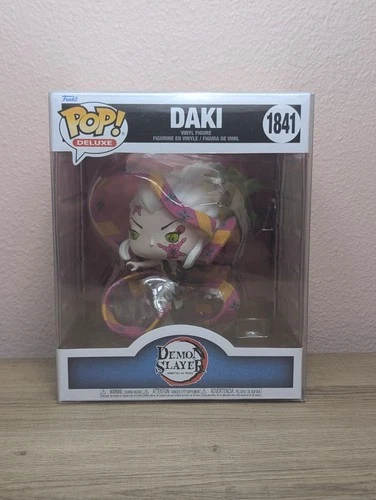 NIB Funko Pop! Deluxe: Demon Slayer: Kimetsu no Yaiba -Daki #1841 With Protector