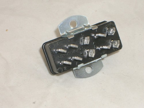 CINCH JONES BEAU MOLEX P-310-AB 38330-0110 POWER PLUG BROWNING 10PIN CB RADIO - Picture 2 of 2
