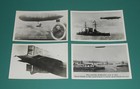 Vintage Airship Major Von Parseval RPPC Real Photo Post Cards Aviation Zeppelin — photo 1