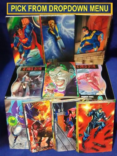 1994 Skybox DC Master Series Base Trading Cards You-Pick-1