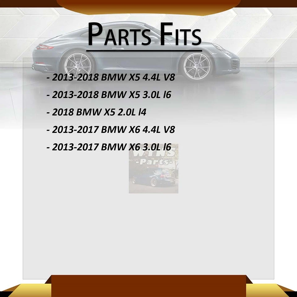 4x Brazo de control Mevotech con rótula superior trasera para BMW X6 3,0 L 2013-2017 Foto 2 de 4