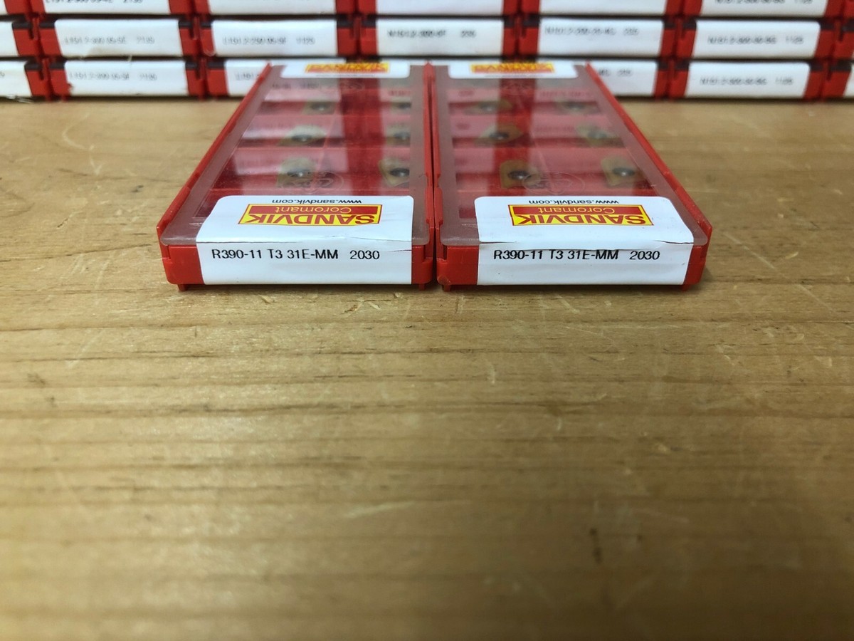 Authentic R390 11 T3 31E-MM 2030 SANDVIK INSERT | eBay