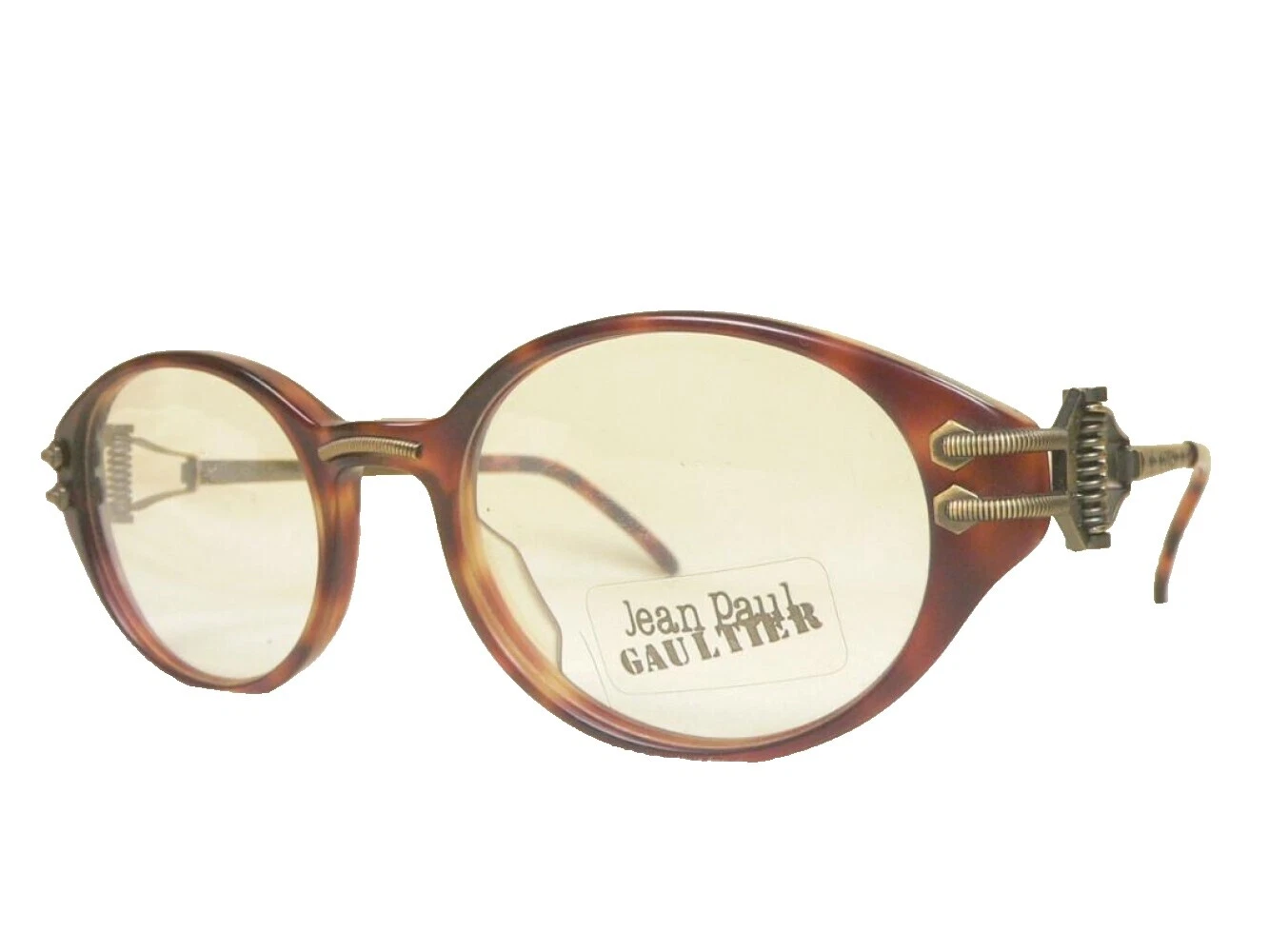 Пластиковые винтажные солнцезащитные очки Jean Paul Gaultier