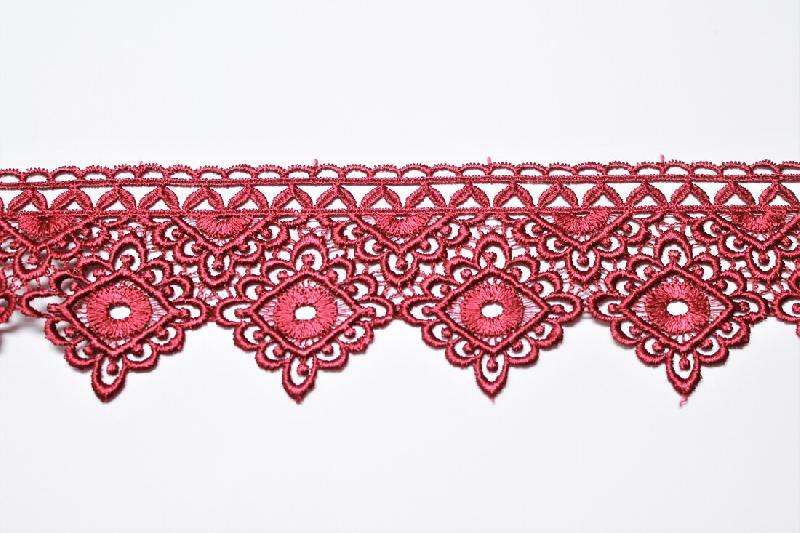 Ruban Macramé Blanc Cassé avec Paillette - The Sweet Mercerie