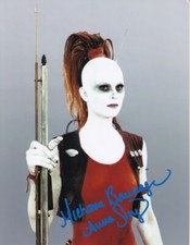 MICHONNE BOURRIAGUE signed Autogramm 20x25cm STAR WARS in Person autograph COA