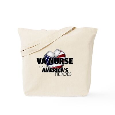 CafePress Natural Canvas Tote Bag - Reusable Shopping Bag, Nursing Instructor & Custom Designs - View #3
