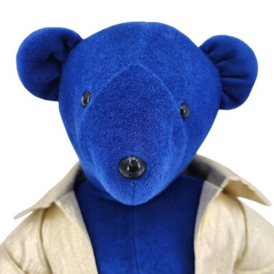 Vintage North American Bear Co Inc Plush Blue Elvis Teddy Bear 20