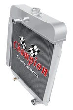 3 Row Supply Champion Radiator for 1954 1955 1956 Ford Club L6 Engine #CC5456-6