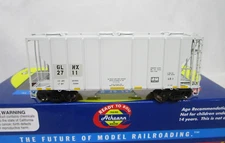 Athearn HO Scale GLNX Glenco Transportation PS 2600 2 Bay Covered Hopper Car NOS